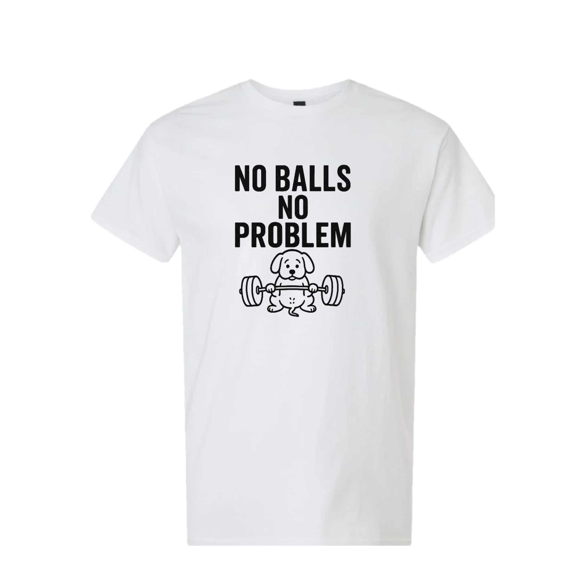 No Balls No Problem Tee - Funny Vasectomy Shirt for Men.